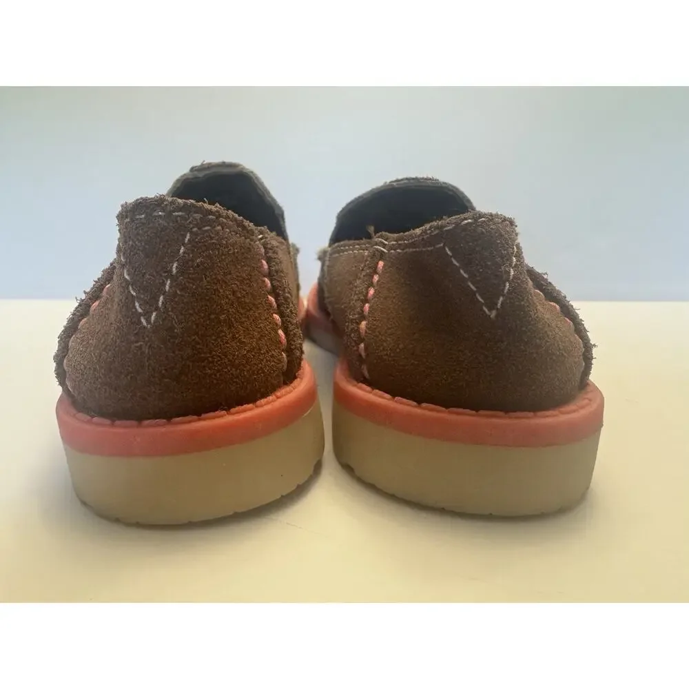 Ariat Kids Size 9 Leopard Print Cruiser Slip On Loafers Brown Pink Shoes